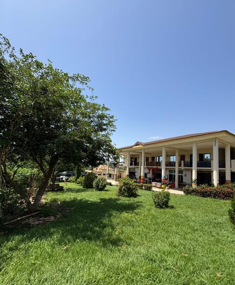 Property building, Garden view