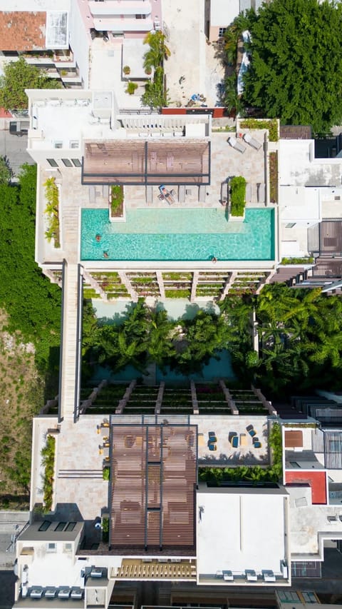 Property building, Pool view, Swimming pool, Location