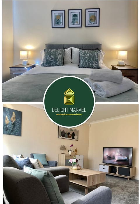 Living room, Bedroom