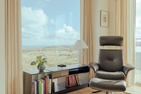 Natural landscape, Living room, Seating area, Mountain view, Sea view