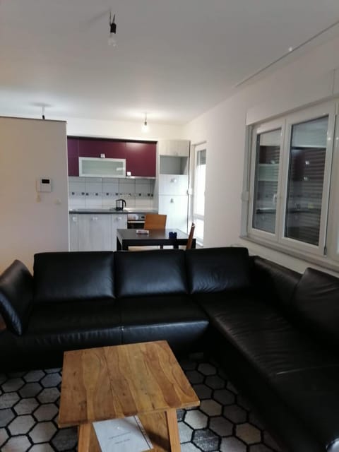 Kitchen or kitchenette, Living room, Seating area, Dining area, minibar, oven, pet friendly, stove