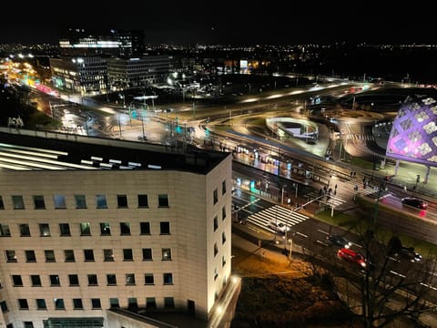 Night, Neighbourhood, Bird's eye view, City view