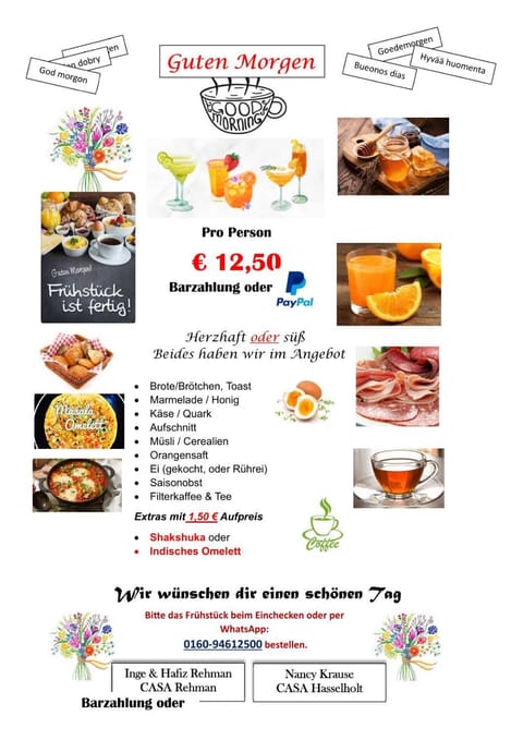 Restaurant/places to eat, Breakfast