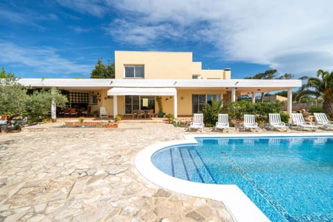 Property building, Living room, Swimming pool