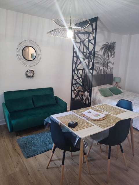 Studio plein centre face au lac, cave vélo Apartment in Bagnoles de l'Orne Normandie