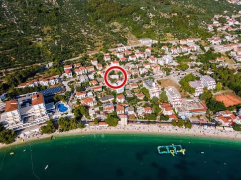 Property building, Bird's eye view, Summer