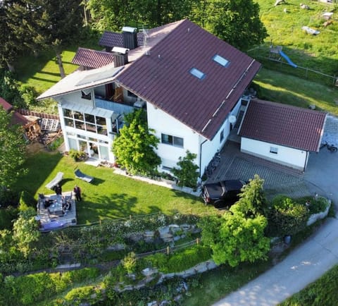 Property building, Spring, Day, Natural landscape, Bird's eye view, Garden