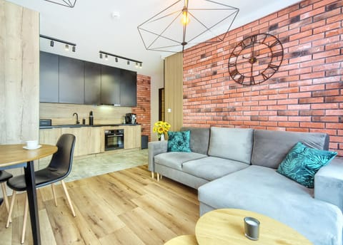 Kitchen or kitchenette, Living room, Seating area, pet friendly, stove