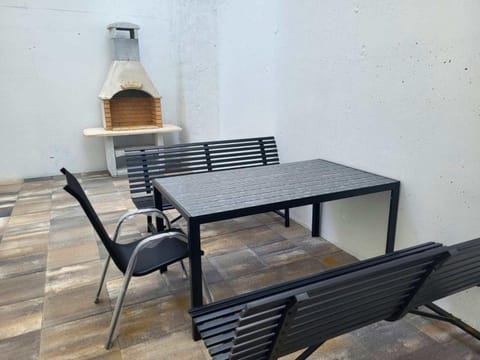 Facade/entrance, BBQ facilities