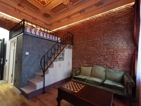 Bed, Living room, Bedroom