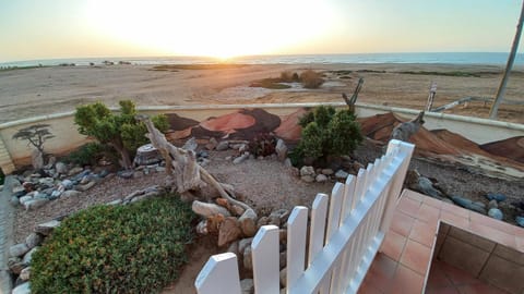 Beach, Sea view, Sunset