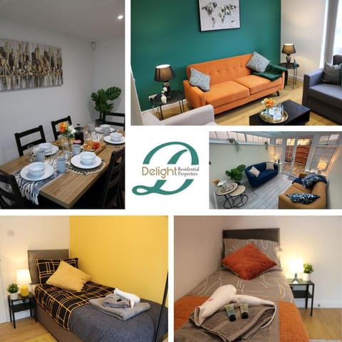 Stylish townhouse-Sleeps 9-Free parking Vacation rental in Milton Keynes