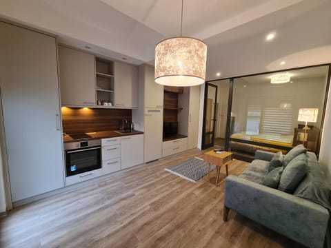 Kitchen or kitchenette, Living room, Seating area, pet friendly