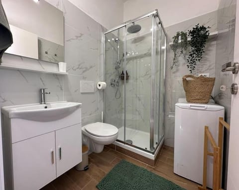 Shower, Toilet, Bathroom, towels