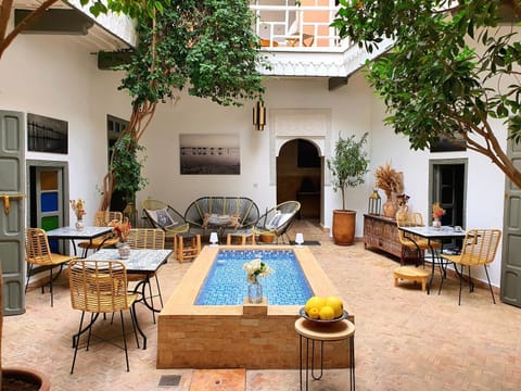 Property building, Patio