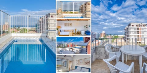 Cobertura vista mar e piscina, 2 suítes e 1 quarto - todos com ar split e smart tv, máquina de lavar Apartment in Cabo Frio