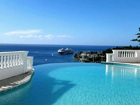 Day, Pool view, Sea view, Swimming pool