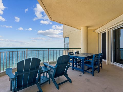 Balcony/Terrace, Seating area, Dining area, Sea view