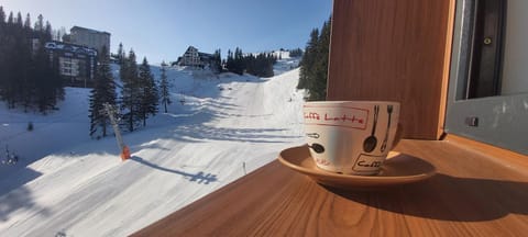 Natural landscape, Winter, Skiing, Mountain view