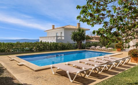 Property building, Living room, Swimming pool