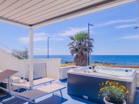 Natural landscape, Pool view, Sea view, Swimming pool