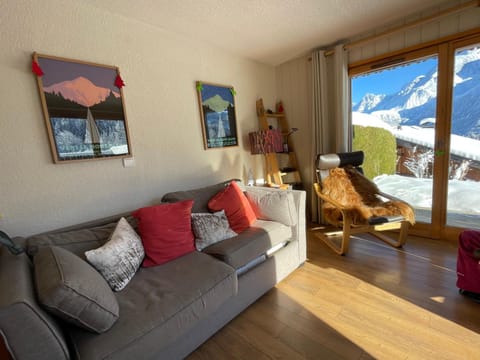 Vue splendide Mont Blanc Apartment in Saint-Gervais-Bains