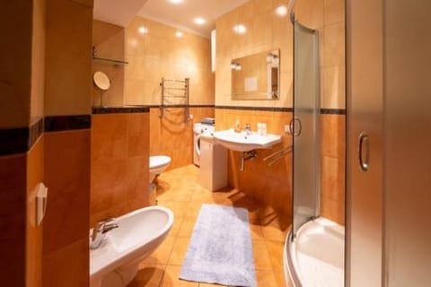 Shower, Toilet, Bathroom, Bath, bidet, towels