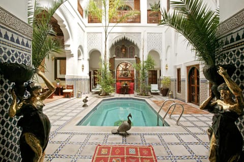 Patio, Pool view