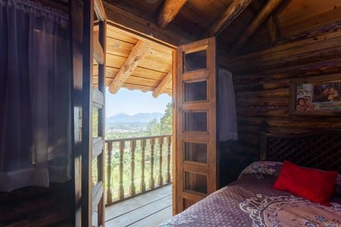 Bed, View (from property/room), Balcony/Terrace, Photo of the whole room, Bedroom