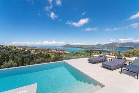 Natural landscape, Pool view, Sea view, Swimming pool, sunbed
