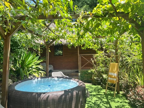 Patio, Garden view, sunbed