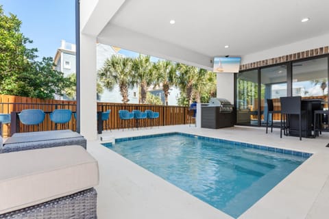 Patio, Day, Pool view, Swimming pool