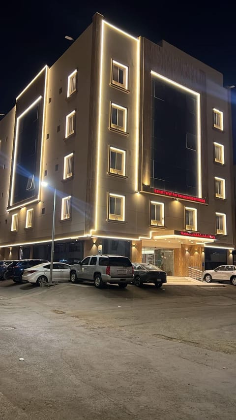 Property building, Night, Location, Parking
