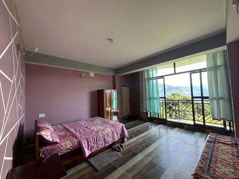 Bed, Natural landscape, Balcony/Terrace, Photo of the whole room, Bedroom