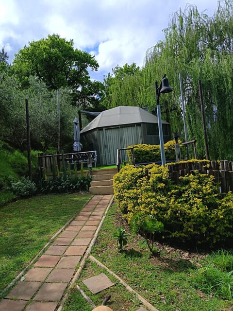 Glamping at The Well in Franschhoek Luxury tent in Franschhoek