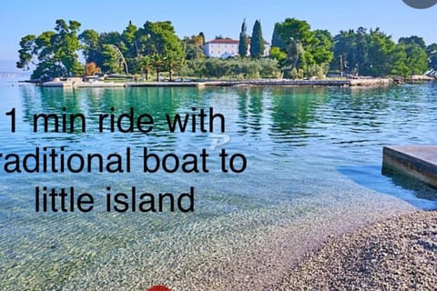 Apartment Isla with heated pool,center, near the beach Apartment in Zadar County