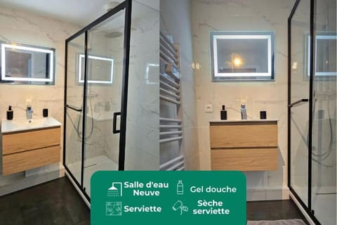 T3 Duplex Thonon Centre - Parking - Gare - Thermes Apartment in Thonon-les-Bains