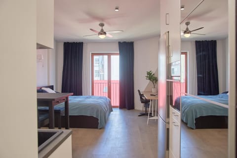Bed, Bedroom, wardrobe