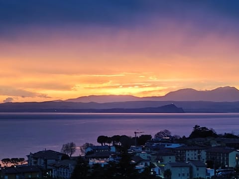 Natural landscape, Lake view, Sunset