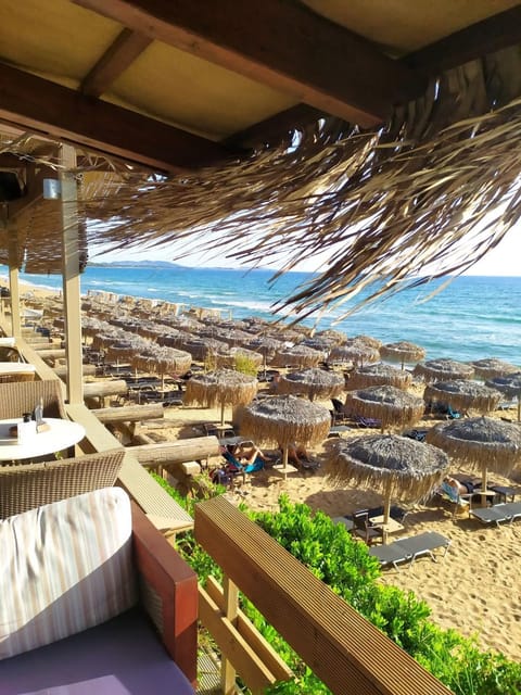 Beach, sunbed