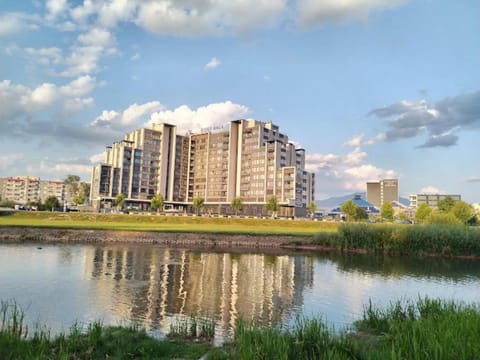 Property building, Natural landscape, River view