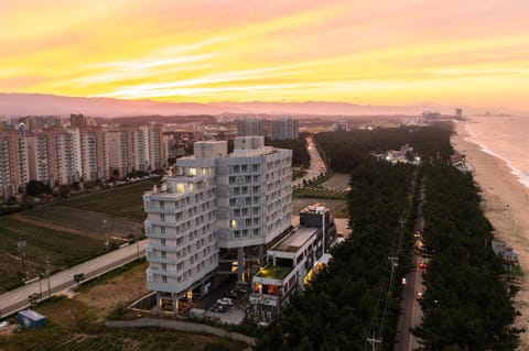 Property building, Beach, Sea view, Sunrise, Sunset