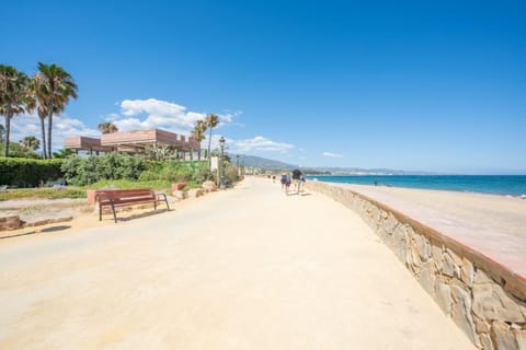 Nearby landmark, Beach, sunbed