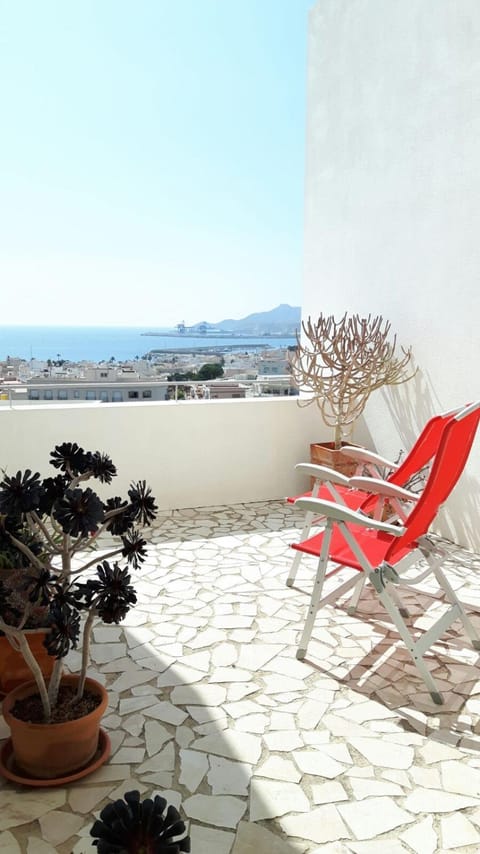 Natural landscape, Balcony/Terrace, Sea view