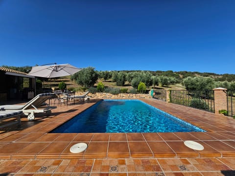 Patio, Day, Mountain view, Swimming pool, sunbed