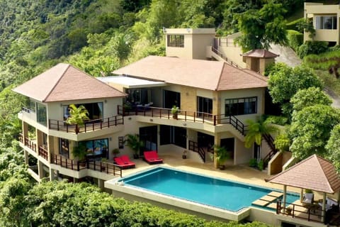Property building, Natural landscape, View (from property/room), Balcony/Terrace, Pool view, Swimming pool