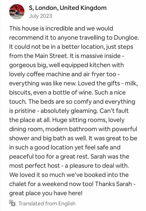 McBride's Bungalow, Chapel Road Dungloe House in County Donegal