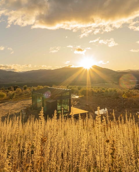 Day, Mountain view, Sunset
