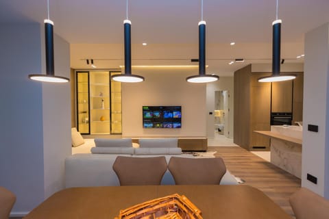 Communal lounge/ TV room, TV and multimedia, Kitchen or kitchenette, Living room, Seating area, Dining area, Evening entertainment