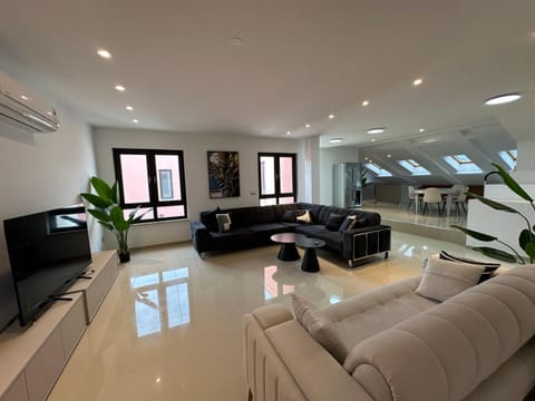 Communal lounge/ TV room, Spring, Day, Summer, TV and multimedia, Living room, Seating area, Evening entertainment, air conditioner